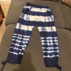 Aerie Tie-Dye Pant Loose Beach Tie